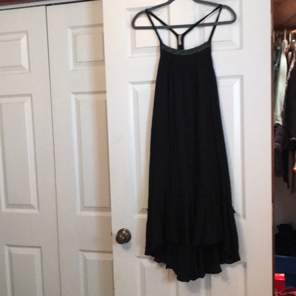 Free People Racerback Black Dress